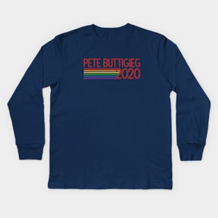 Pete Buttigieg 2020 Kids Long Sleeve T-Shirt